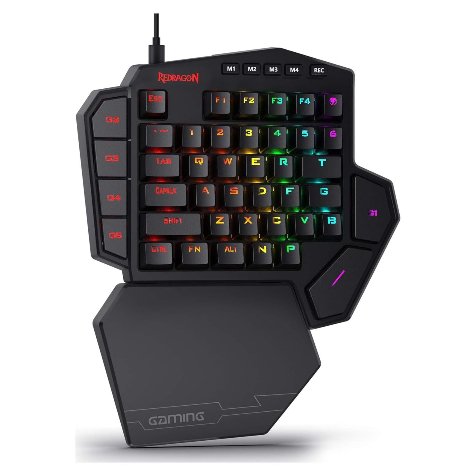 Teclado Mecánico Redragon K585 DITI RGB 42 Teclas para Juegos