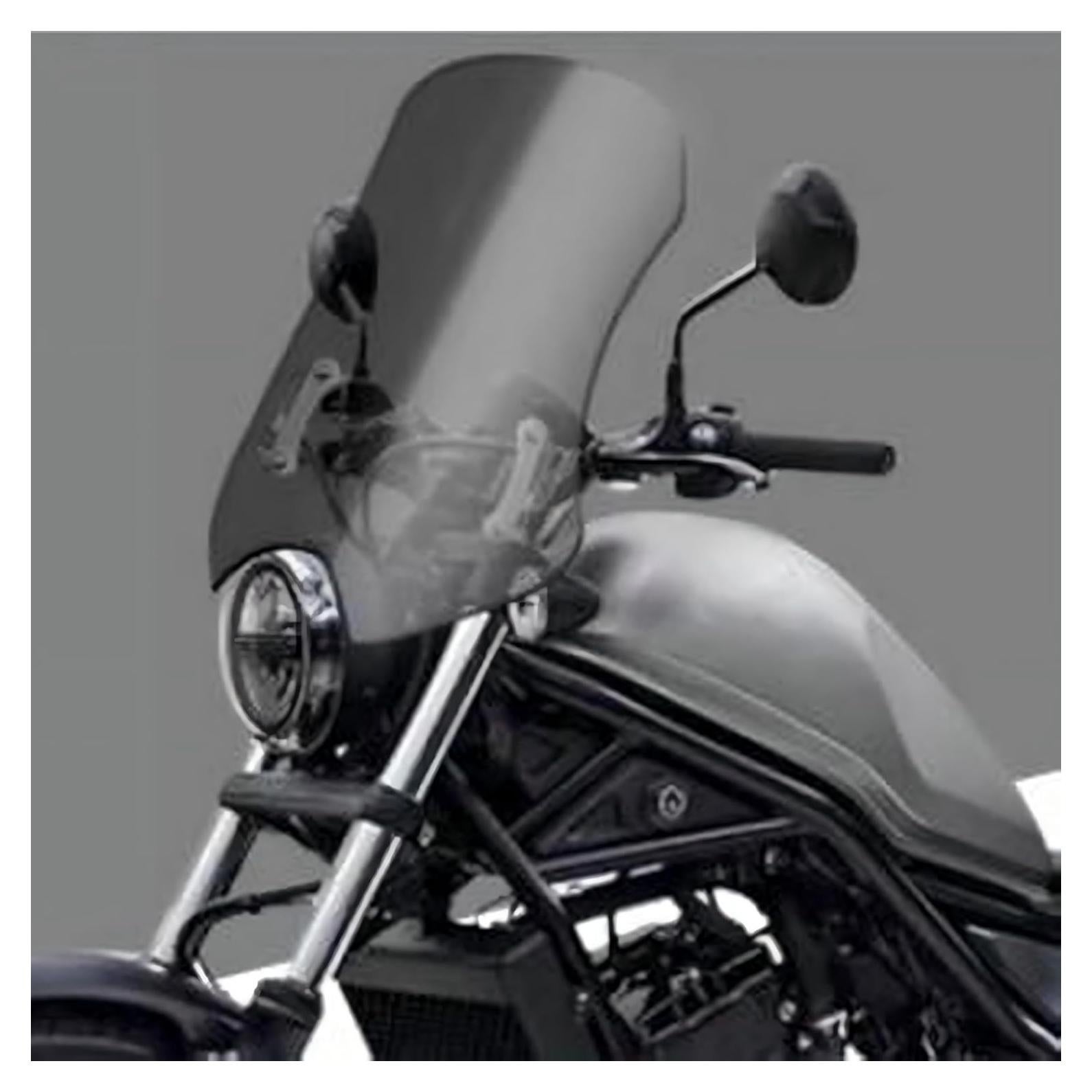 Parabrisas Ajustable TECTEK para Motocicleta Rebel 300/500 40 cm