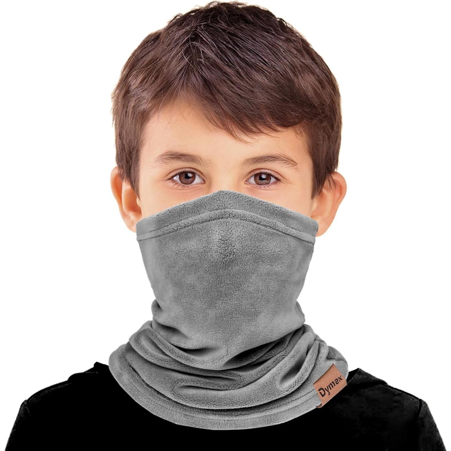 Calentador de Cuello para Niños Gaiter Invierno Forro Polar