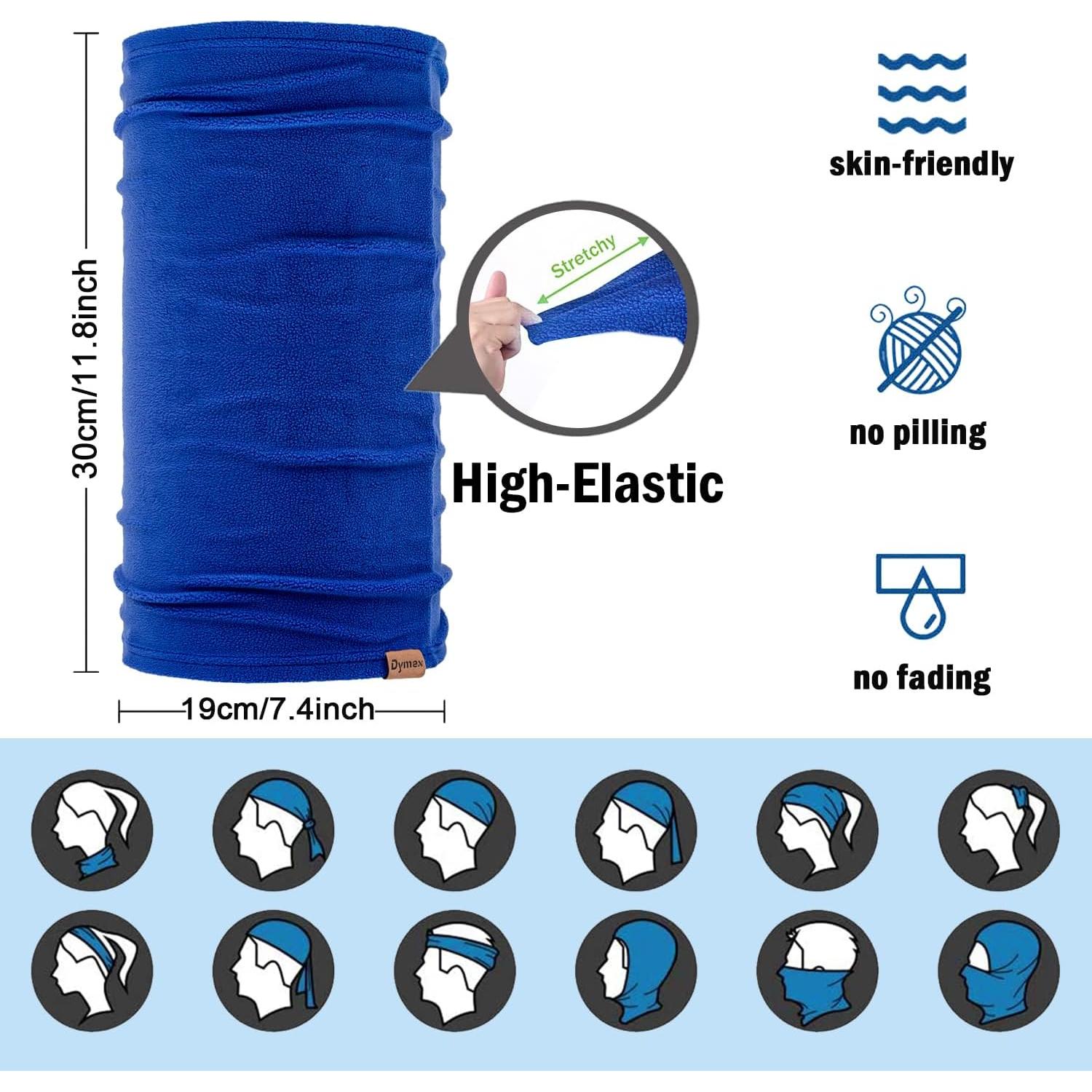 Calentador de Cuello para Niños Gaiter Invierno Forro Polar