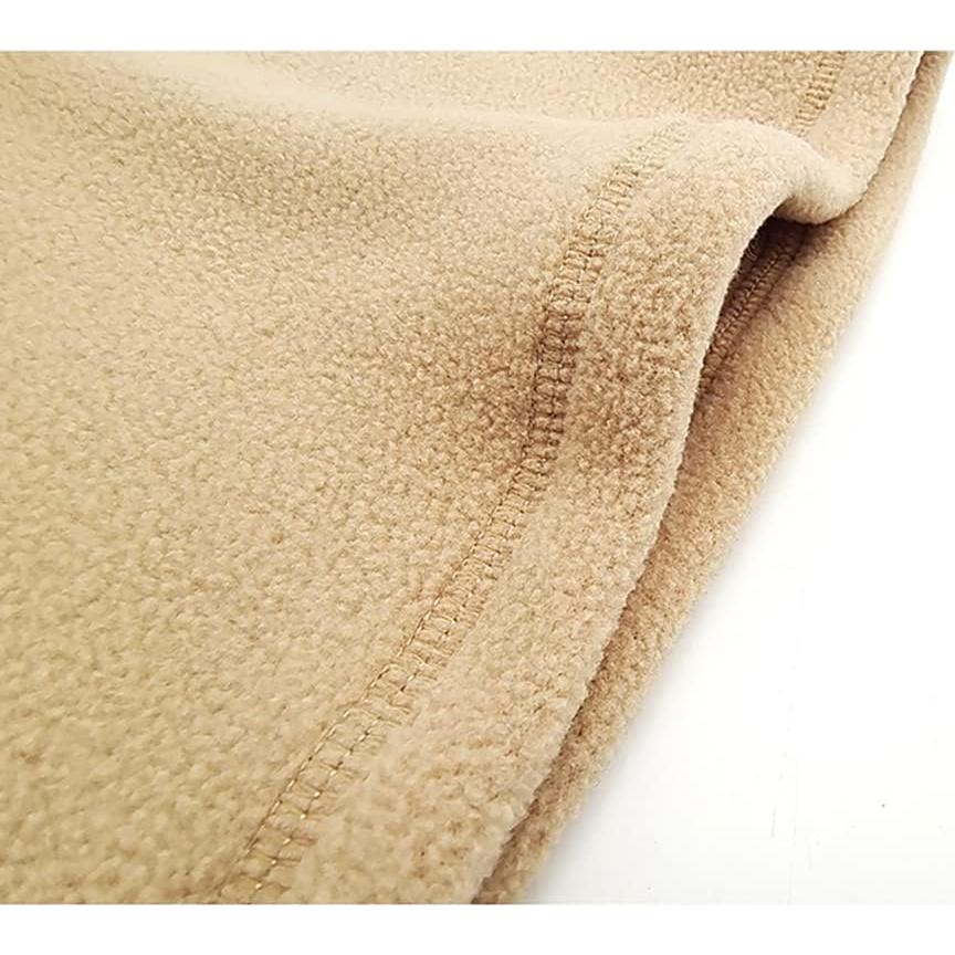 Calentador de Cuello Forro Polar UUYYEO Negro 30x28 cm