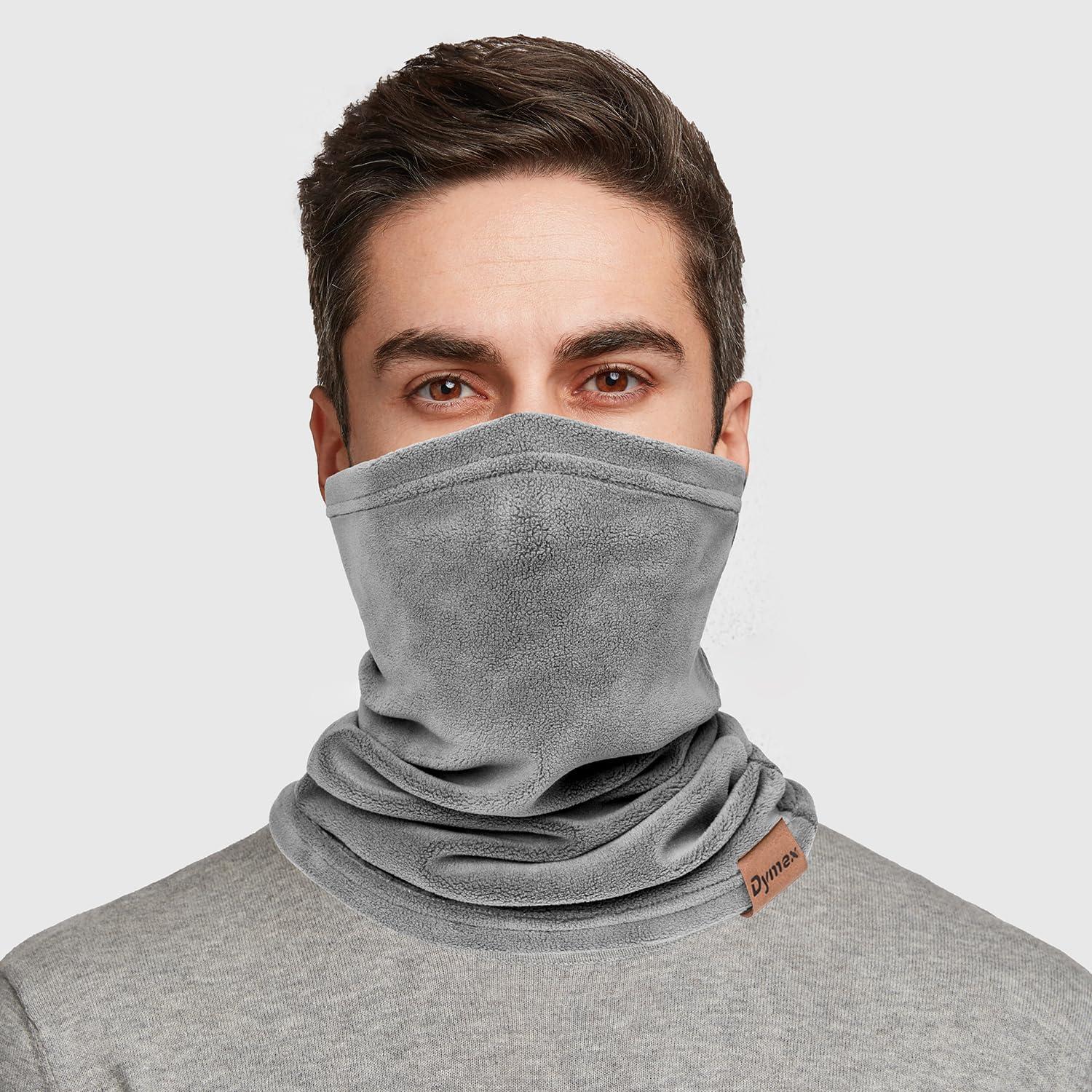 Calentador de Cuello Gaiter Invierno Forro Polar 2 Piezas