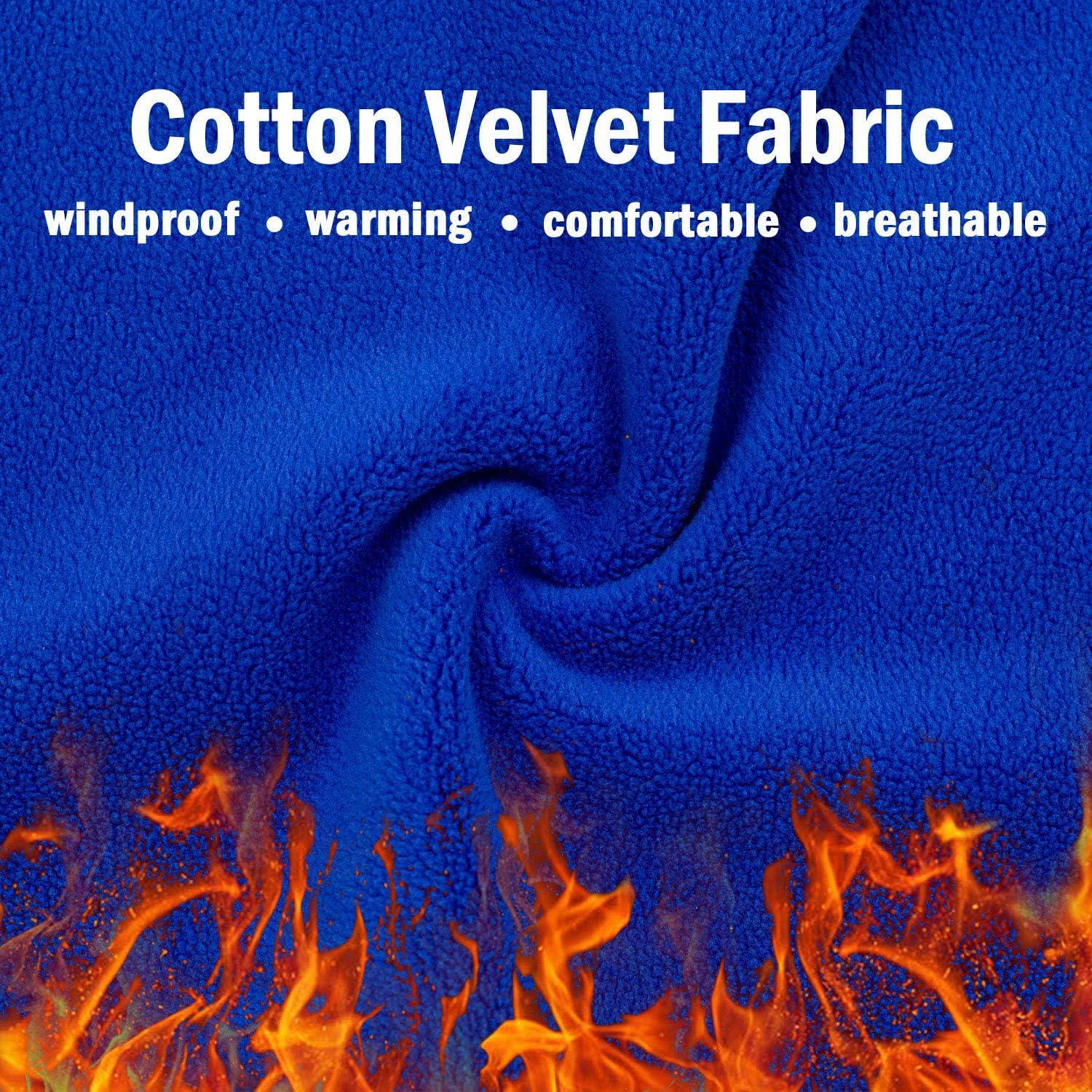 Calentador de Cuello Gaiter Invierno Forro Polar 2 Piezas