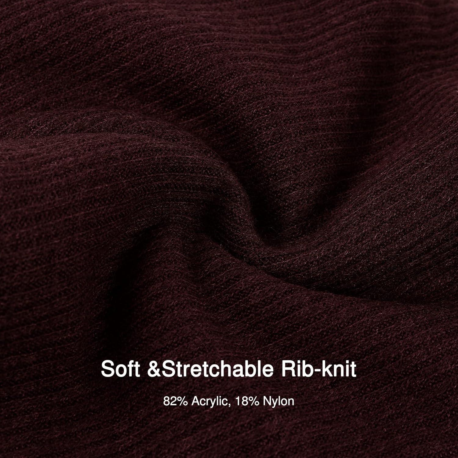 Calentador de Cuello Polar Unisex Burdeos - Gaiter Invierno