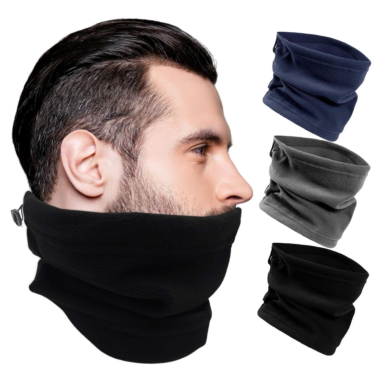Gaiters Térmicos para Cuello - Paquete de 3 Bufandas de Invierno