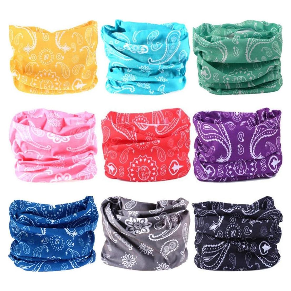 Diadema Multifuncional VANCROWN 9 en 1 Microfibra 48x24 cm