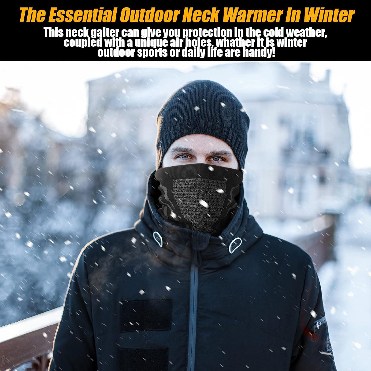 Bencailor 3 Gaiters de Cuello Invierno Hombre Transpirables