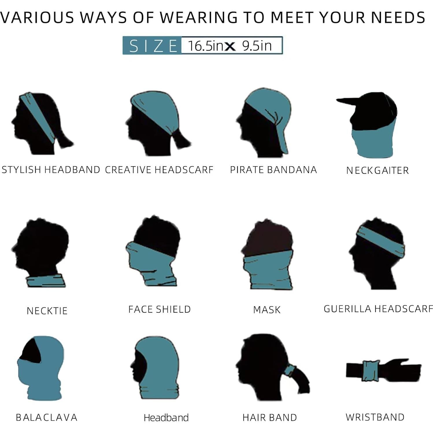 Mascarilla de Cuello Ezovino Multifuncional UV 41.91x24.13cm