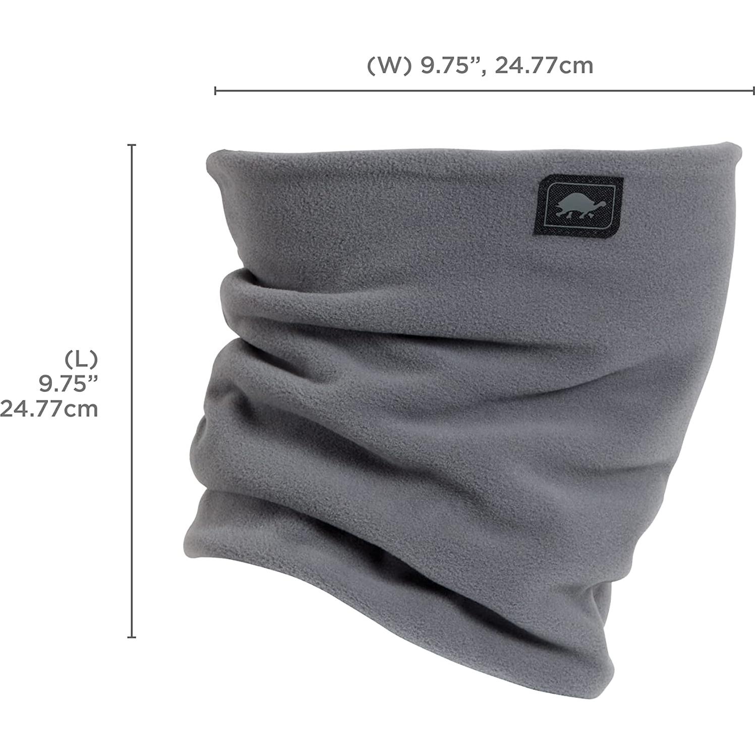 Calentador de Cuello Turtle Fur Micro Forro Doble Adulto Grafito