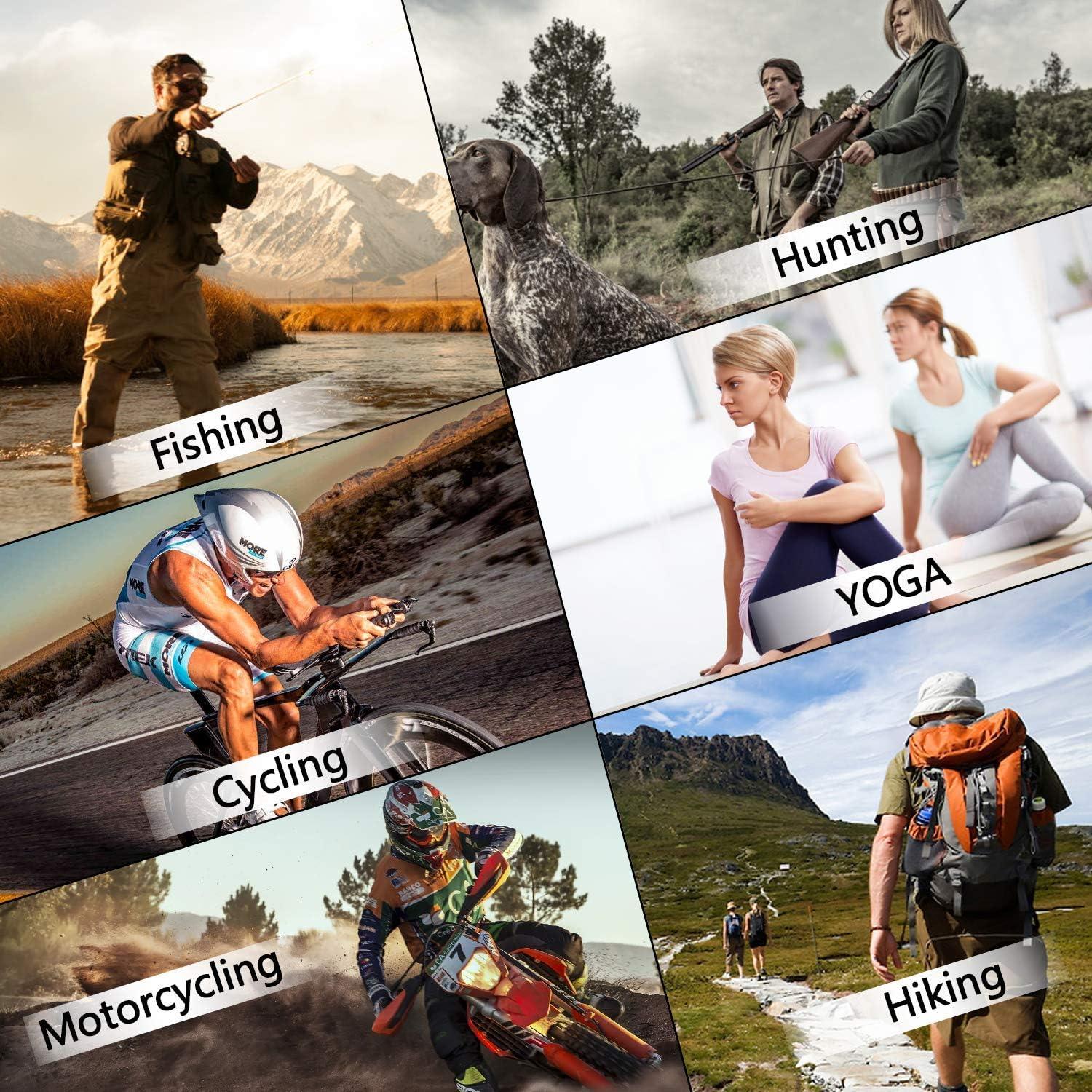 Gaiter de Cuello Venswell 6 Piezas Multifuncional para Hombres y Mujeres