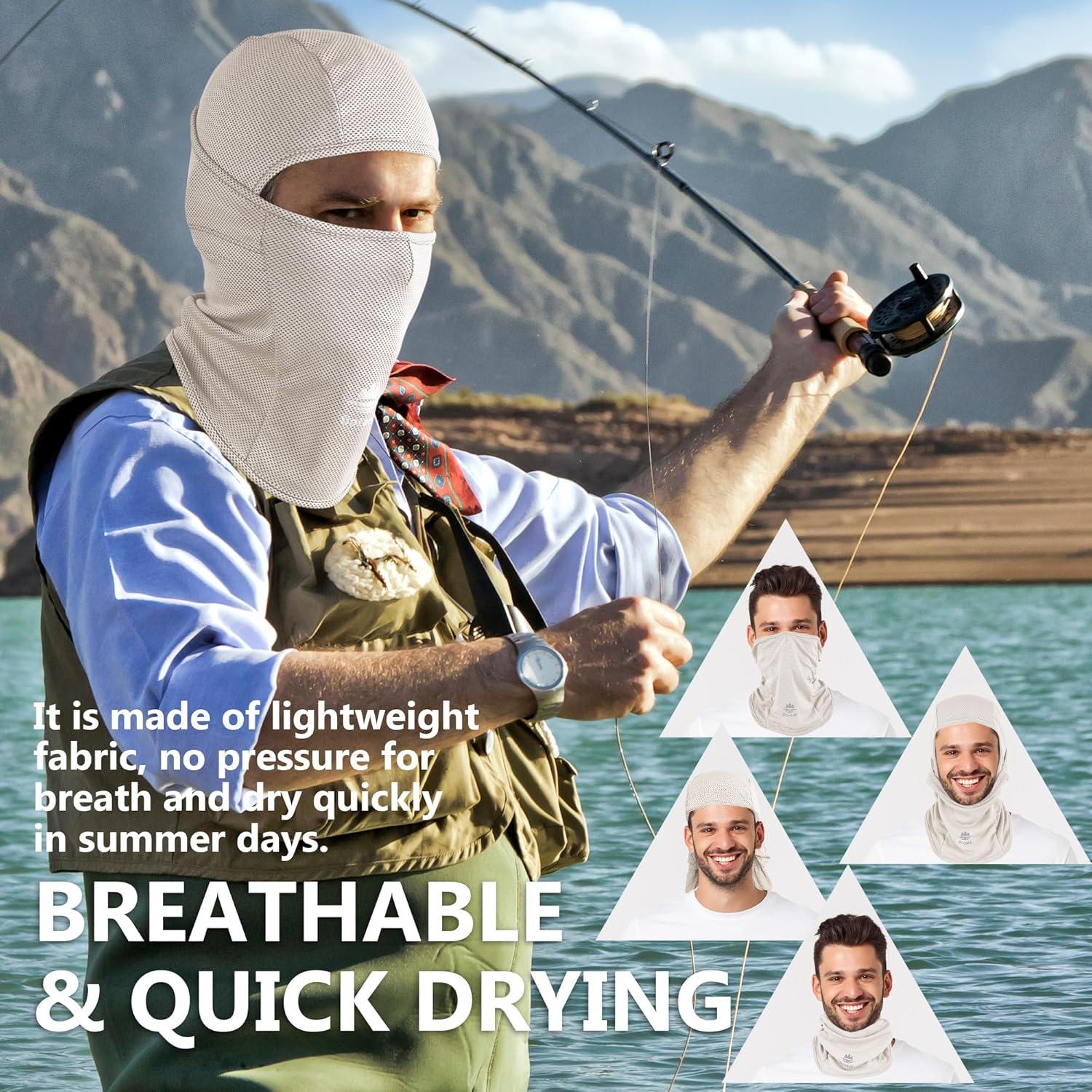 Máscara Balaclava UV Botack Transpirable Unisex para Esquí