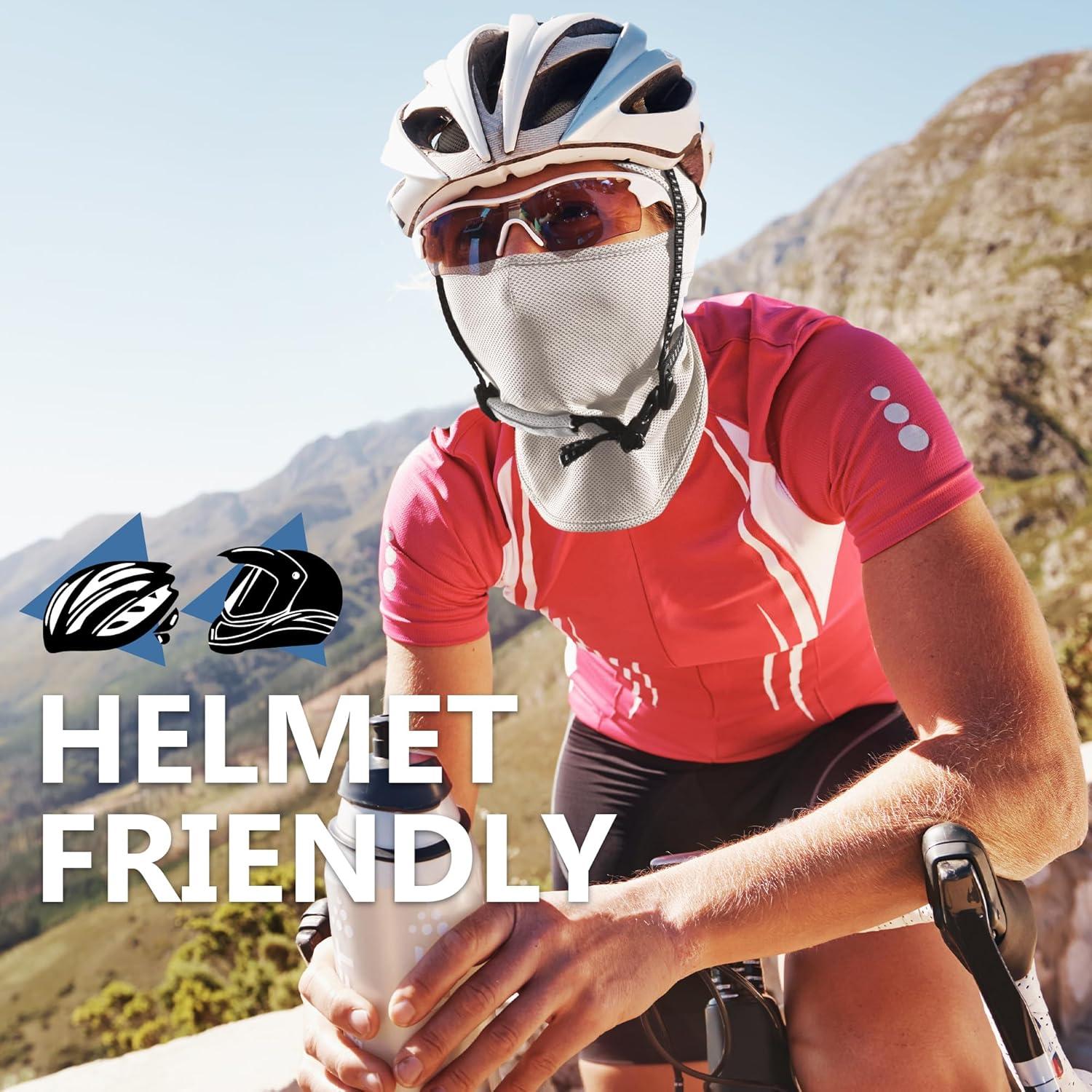 Máscara Balaclava UV Botack Transpirable Unisex para Esquí