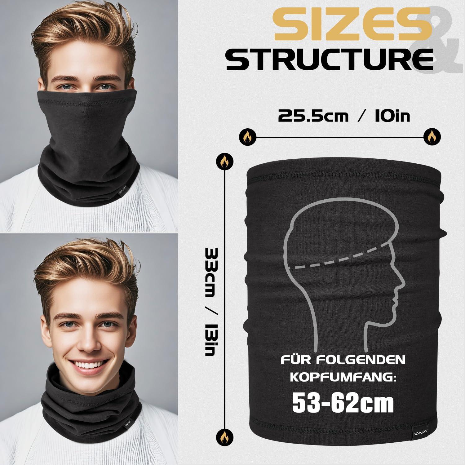 Gaiter de Cuello Calentador Unisex WB-24W25 Transpirable