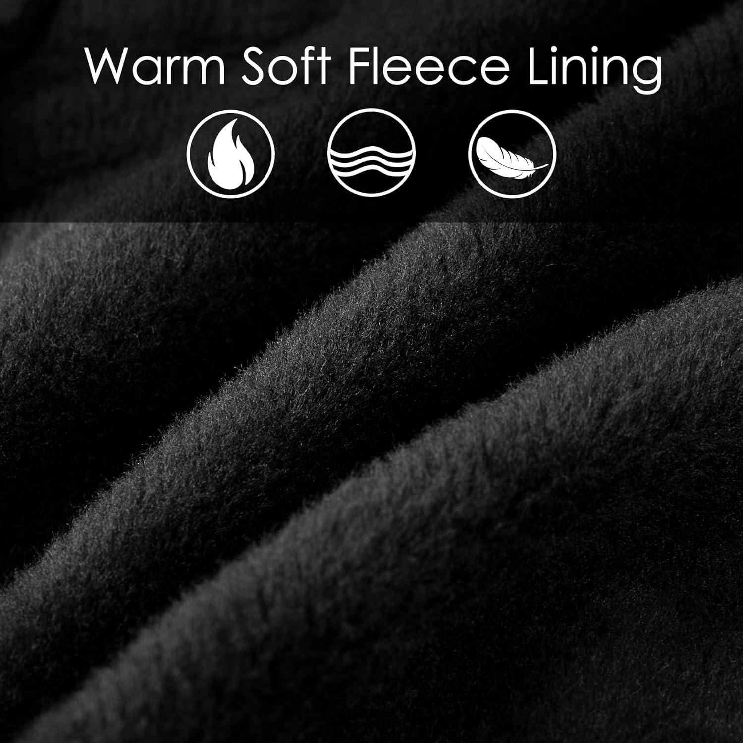 Máscara Balaclava de Esquí Polar Térmica para Adultos - 2 Piezas