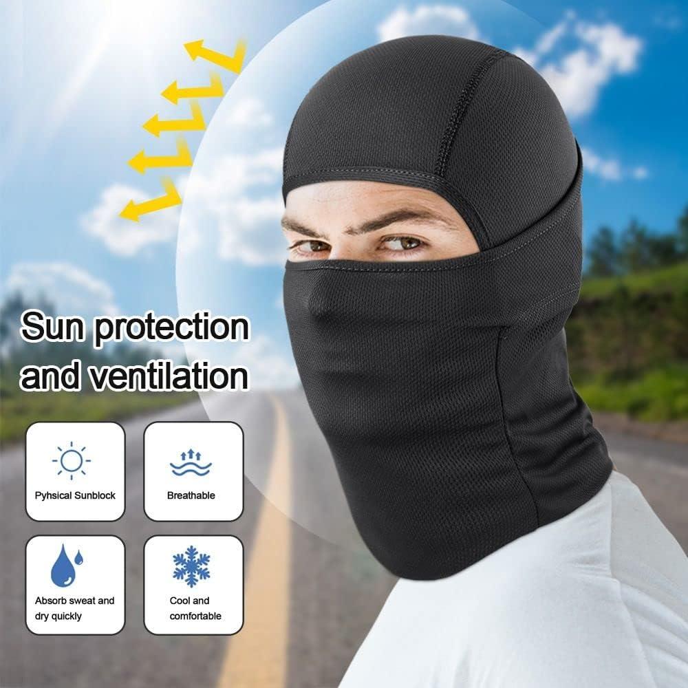 Máscara Balaclava Andy's Orchids 4PCS Transpirable UV