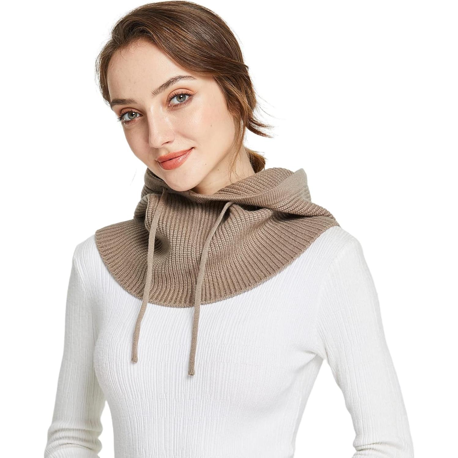 Gorro de Invierno Facecozy para Mujeres con Bufanda Cálida