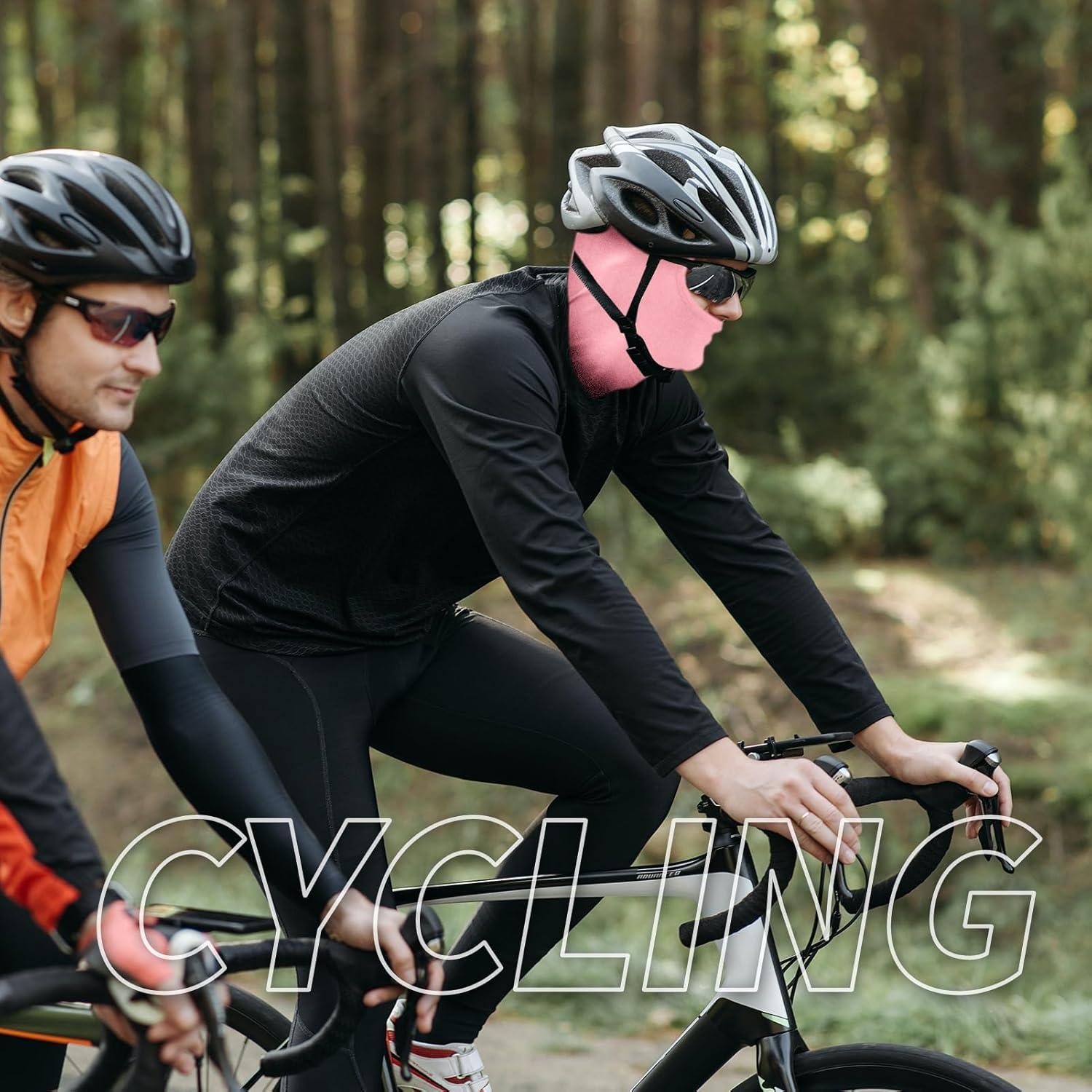 Balaclava LONGKING Unisex Rosa - Máscara de Invierno para Esquí y Motocicleta