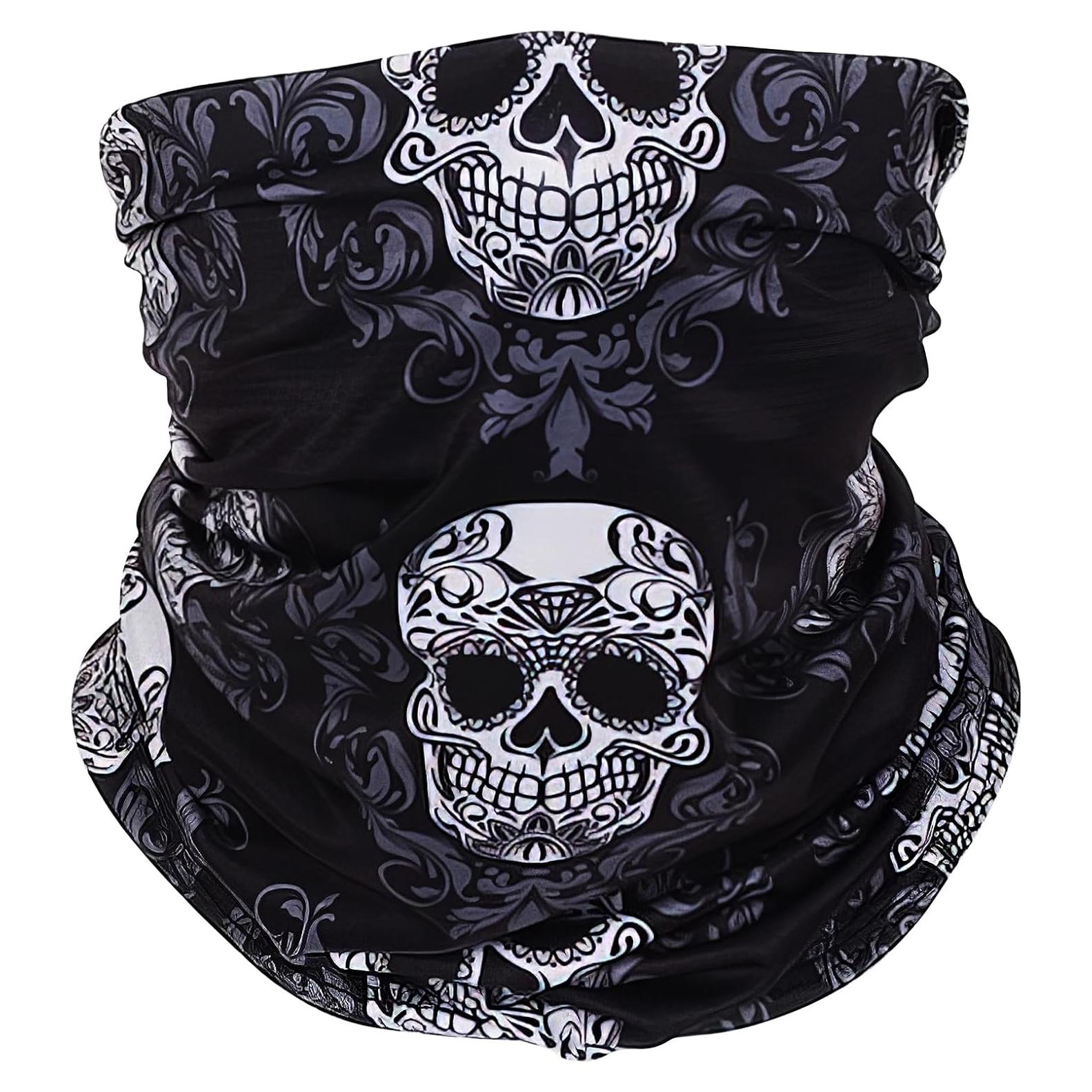 Máscara Gaiter de Cuello CycleZT Calavera de Diamante Unisex