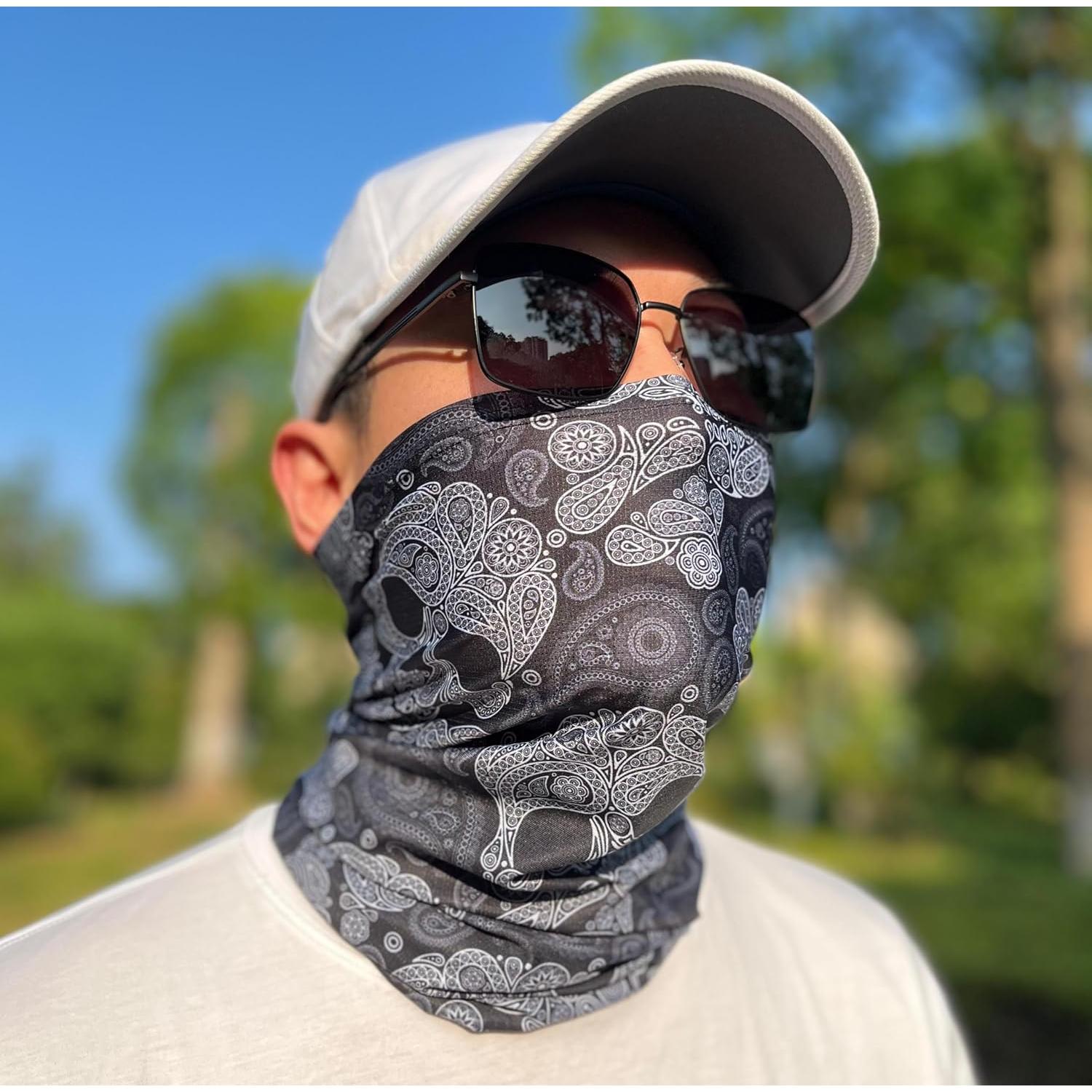 Máscara Gaiter de Cuello CycleZT Calavera de Diamante Unisex