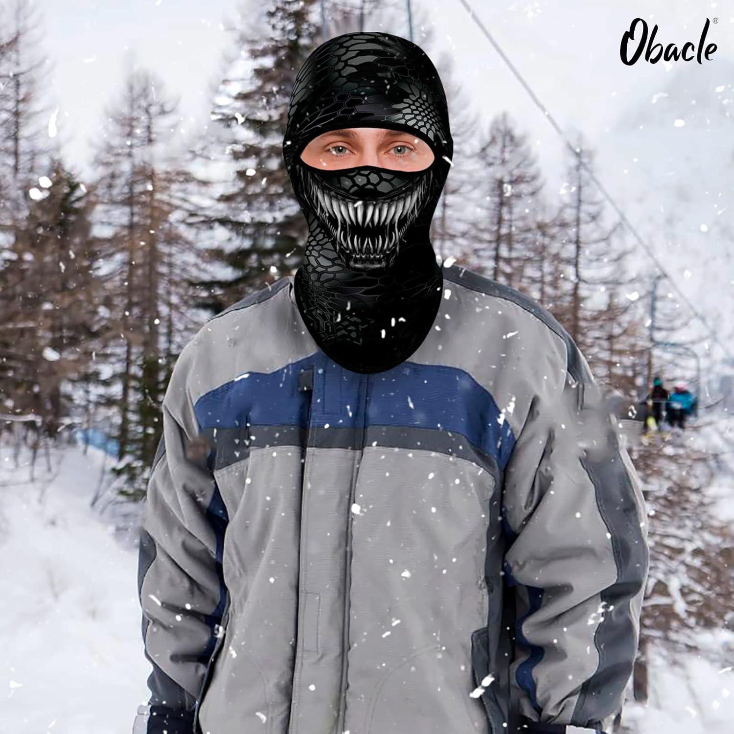 Máscara Balaclava Unisex Obacle para Climas Fríos - Esquí y Ciclismo