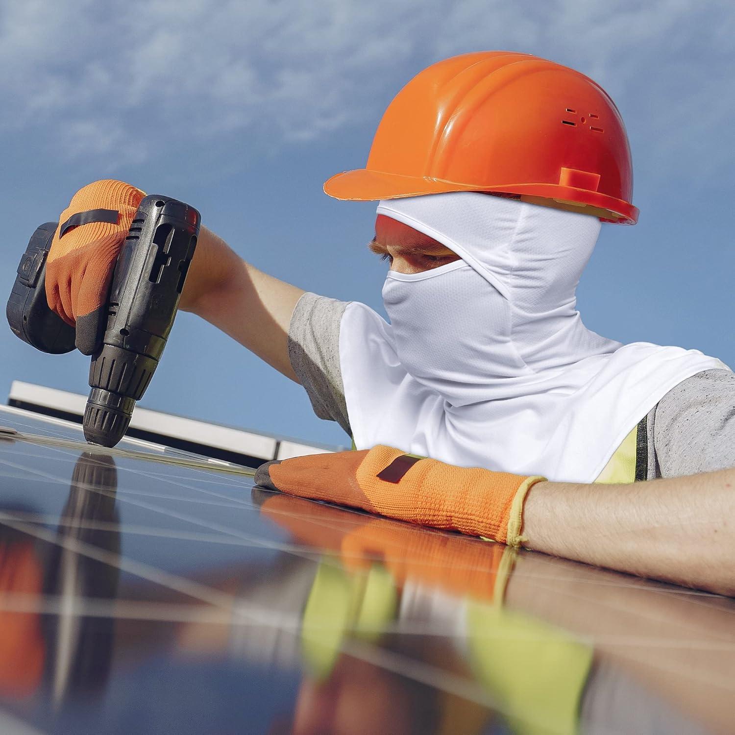 Balaclava de Protección Solar SAITAG para Motocicleta - 3 Unidades