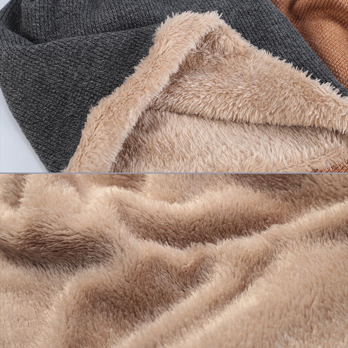 Conjunto Gorro y Bufanda de Invierno Dominio Sombra Unisex