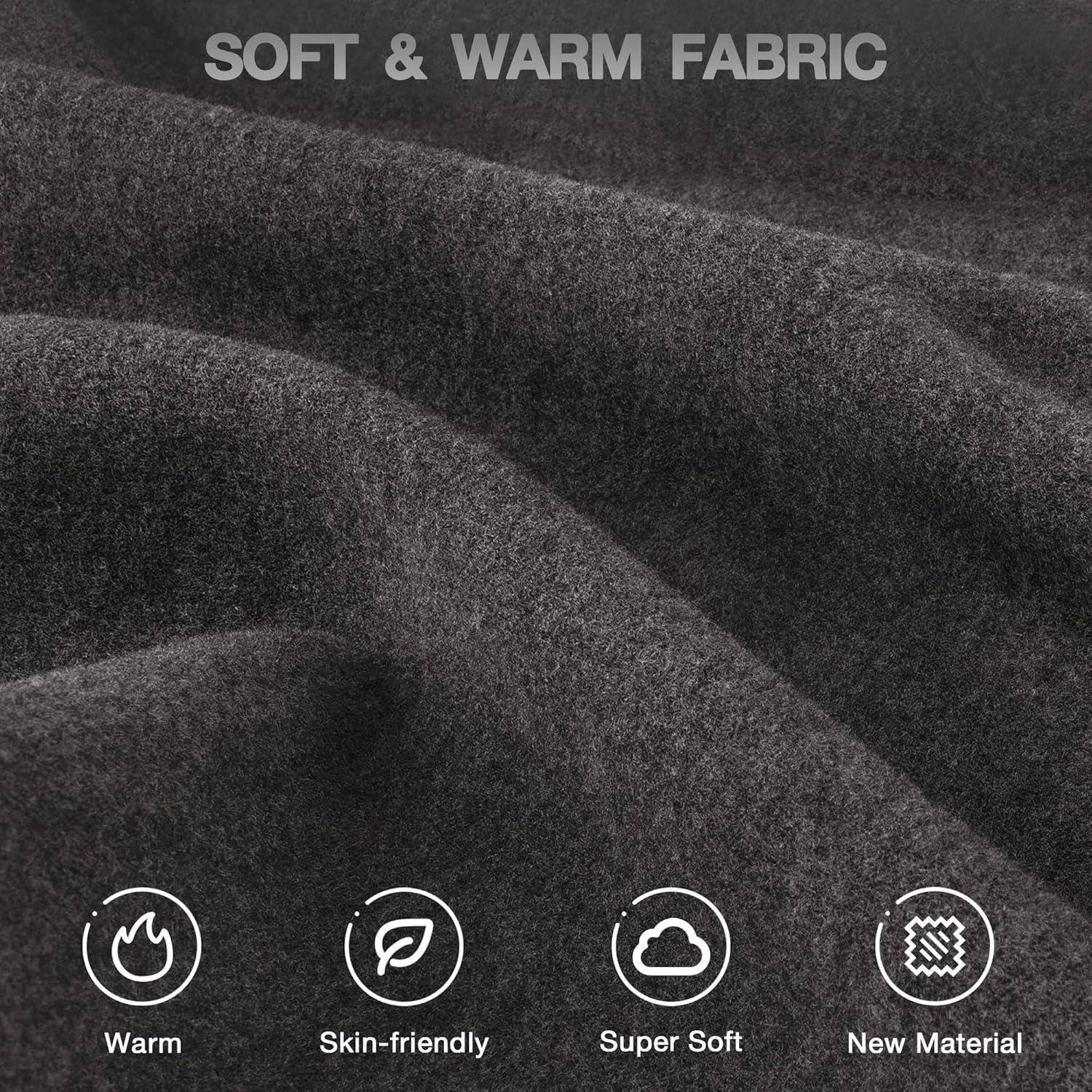 Mascarilla Balaclava 4-en-1 EXski Gris Jaspeado Invierno