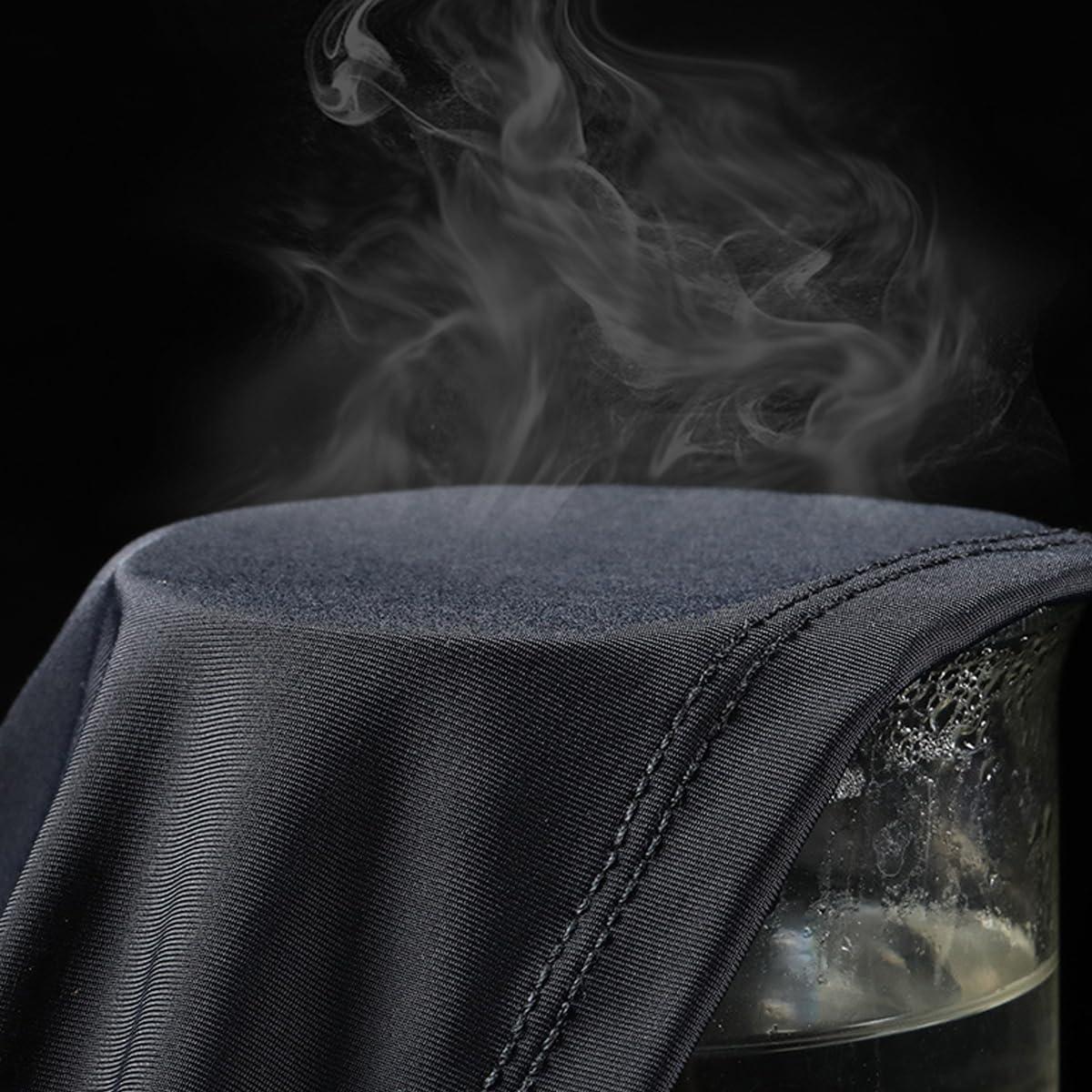 Balaclava Protectora UV Transpirable 2pcs Negro para Hombres