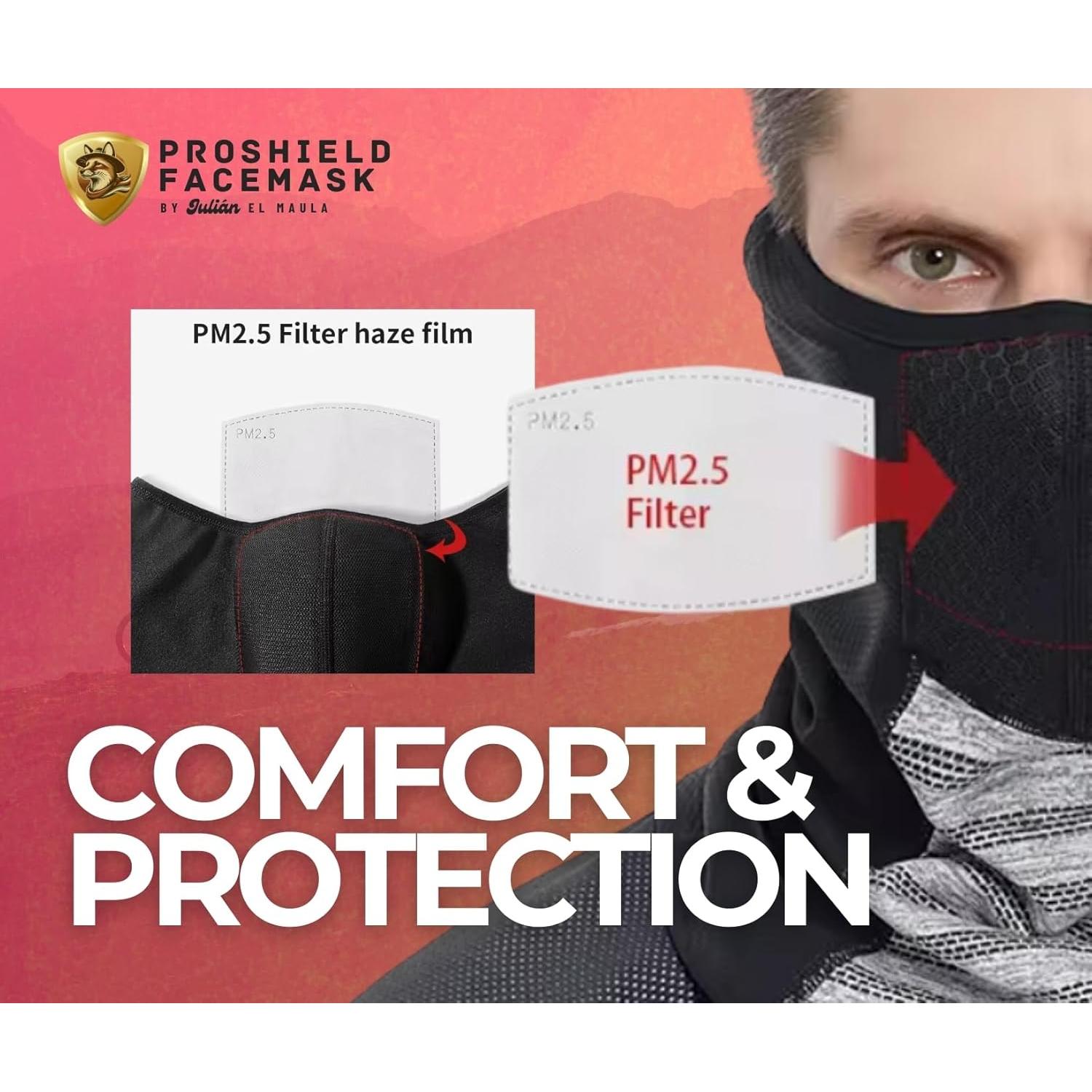 Mascarilla ProShield Unisex para Climas Fríos - Gaiter de Cuello