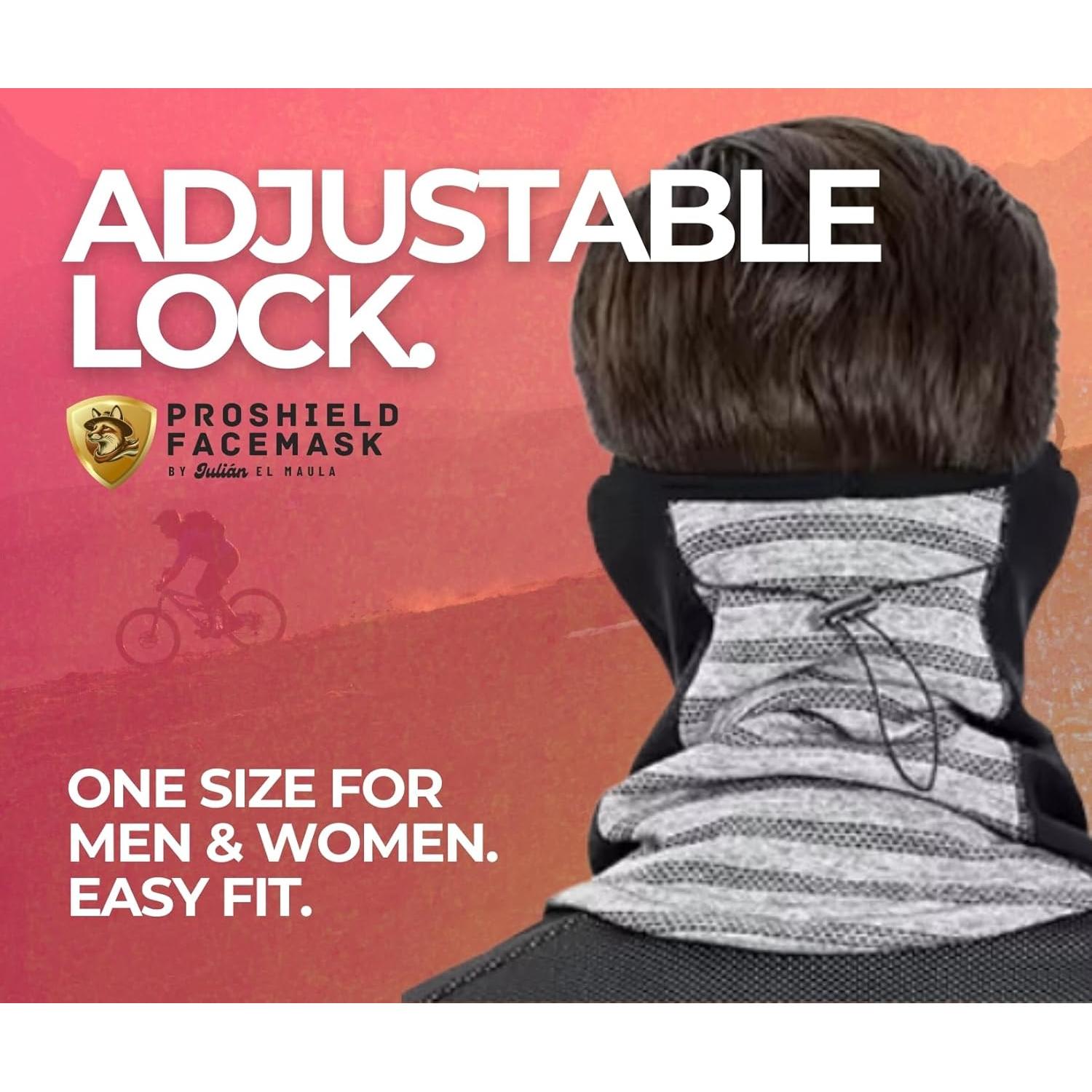 Mascarilla ProShield Unisex para Climas Fríos - Gaiter de Cuello