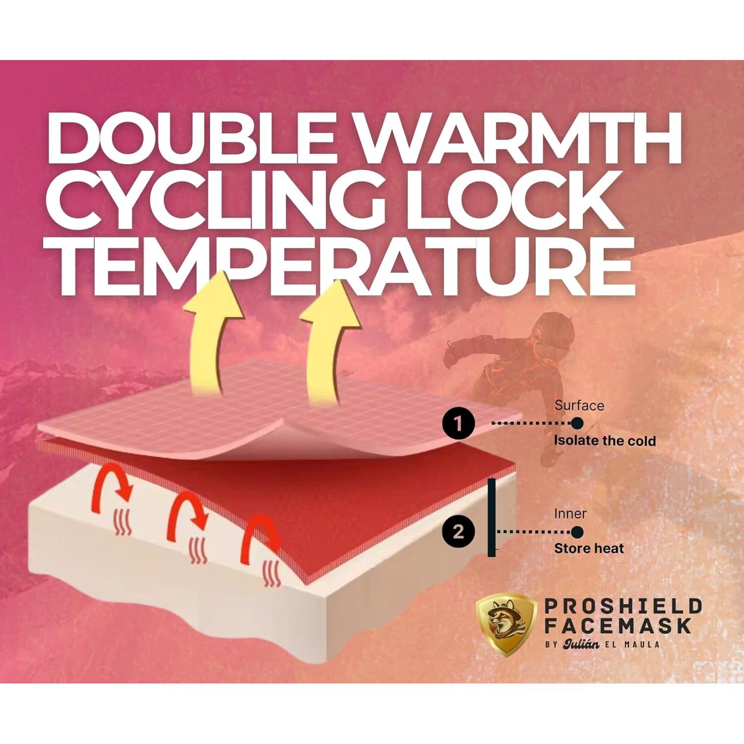 Mascarilla ProShield Unisex para Climas Fríos - Gaiter de Cuello