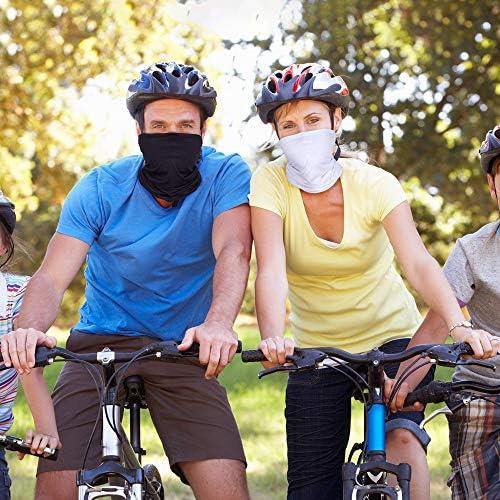 Bufanda Gaiter de Cuello para Hombres - 6 Piezas UV Verano