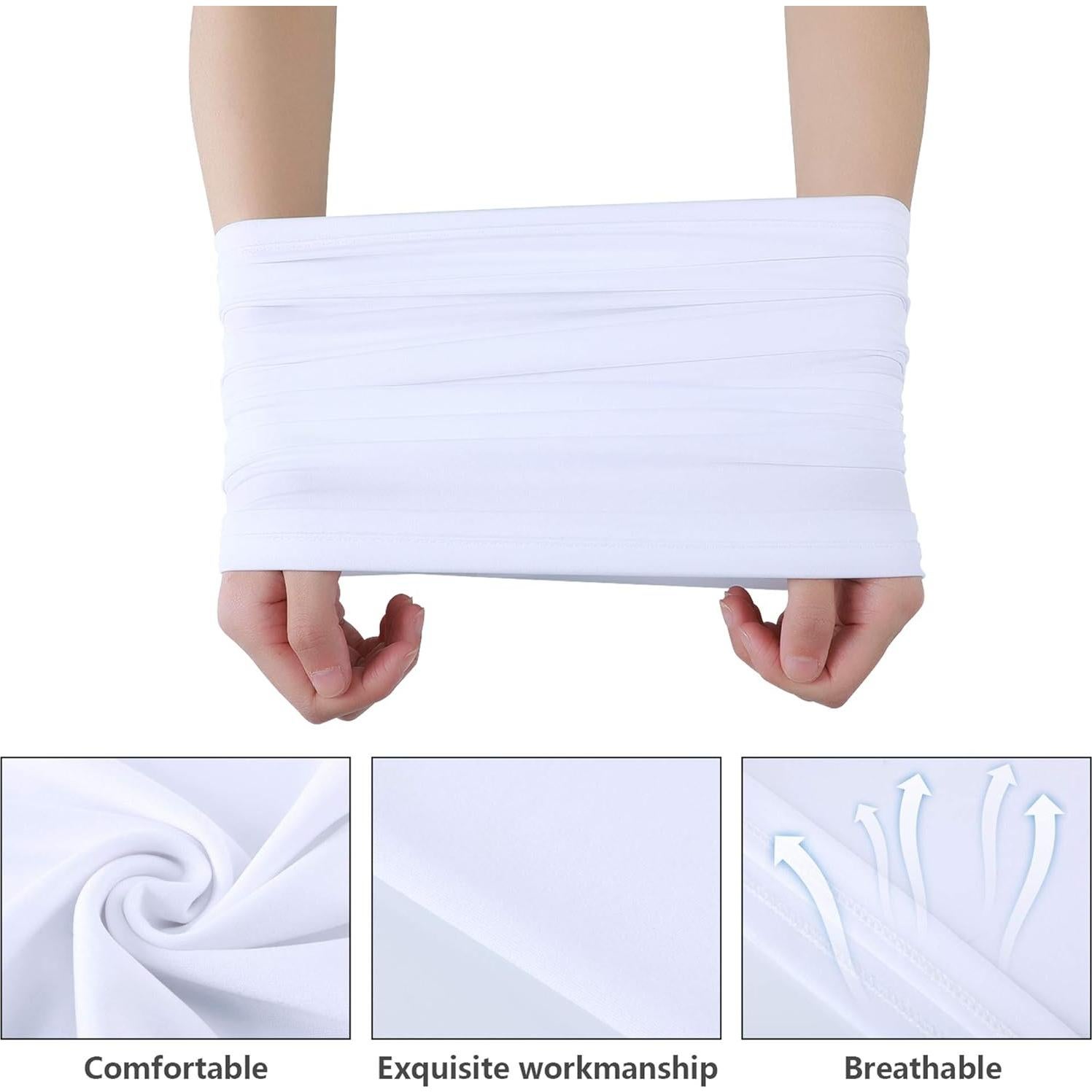 Bufanda Gaiter de Cuello para Hombres - 6 Piezas UV Verano