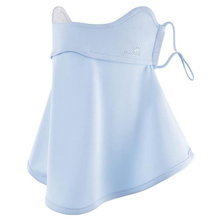 Cubierta de cara Balaclava con protección solar UPF 50+ Azul