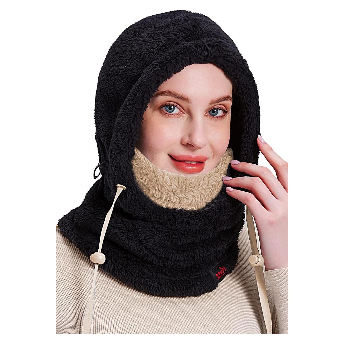 Pasamontañas Polar Resistente al Viento para Hombre y Mujer