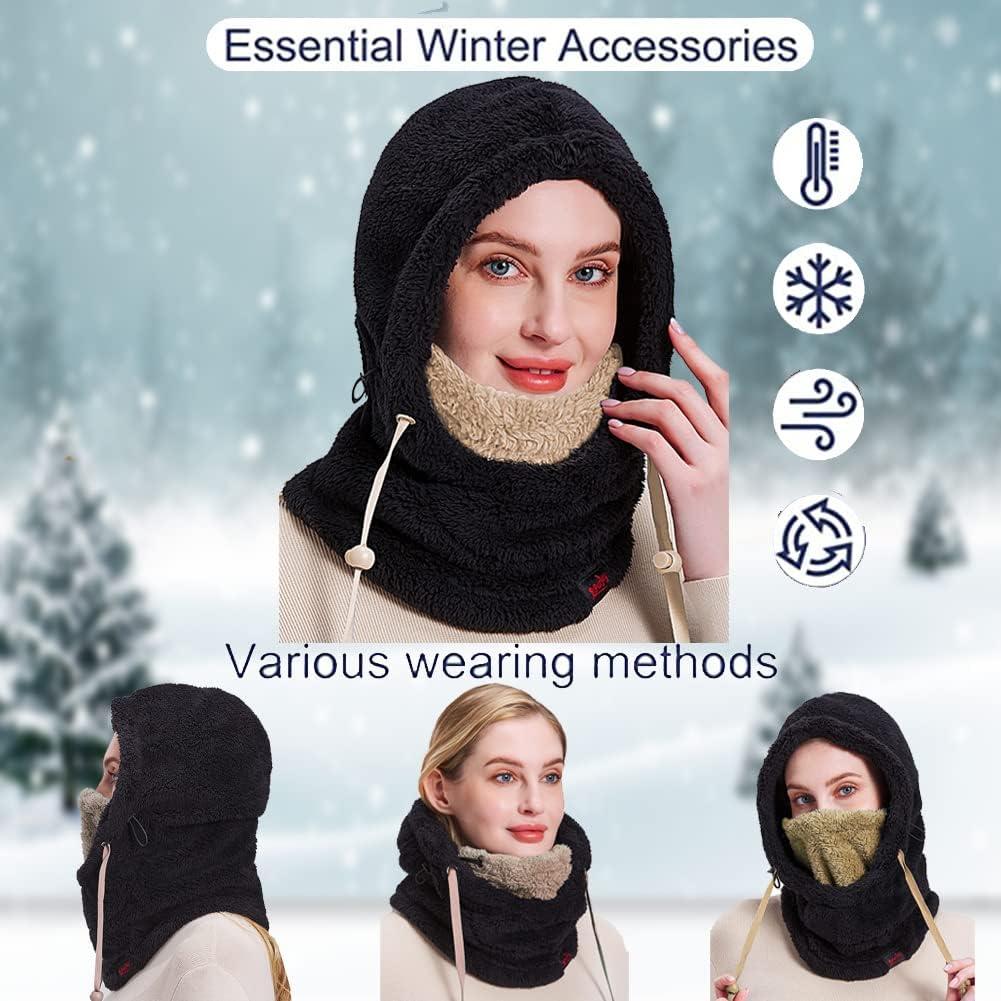 Pasamontañas Polar Resistente al Viento para Hombre y Mujer