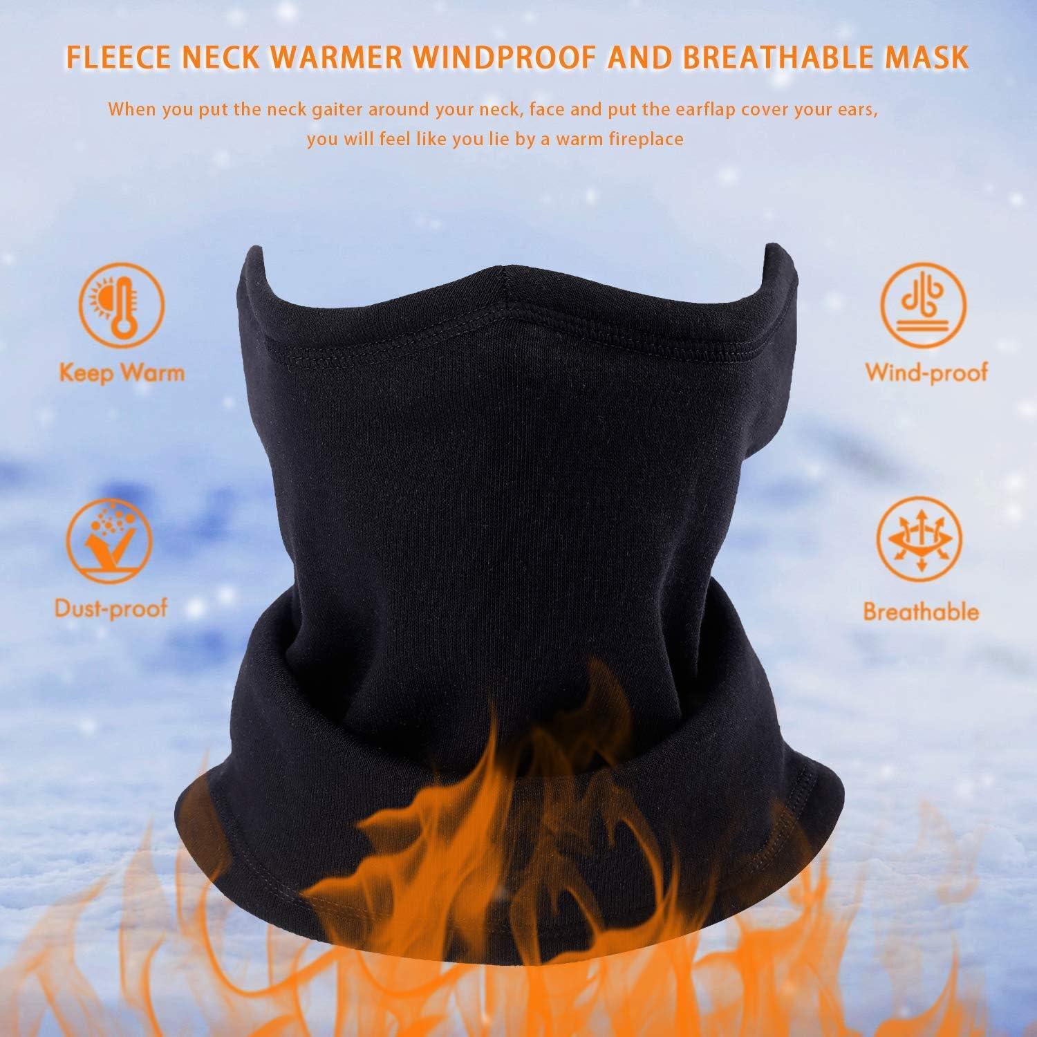 Calentador de Cuello Balaclava Su Elección Unisex Negro