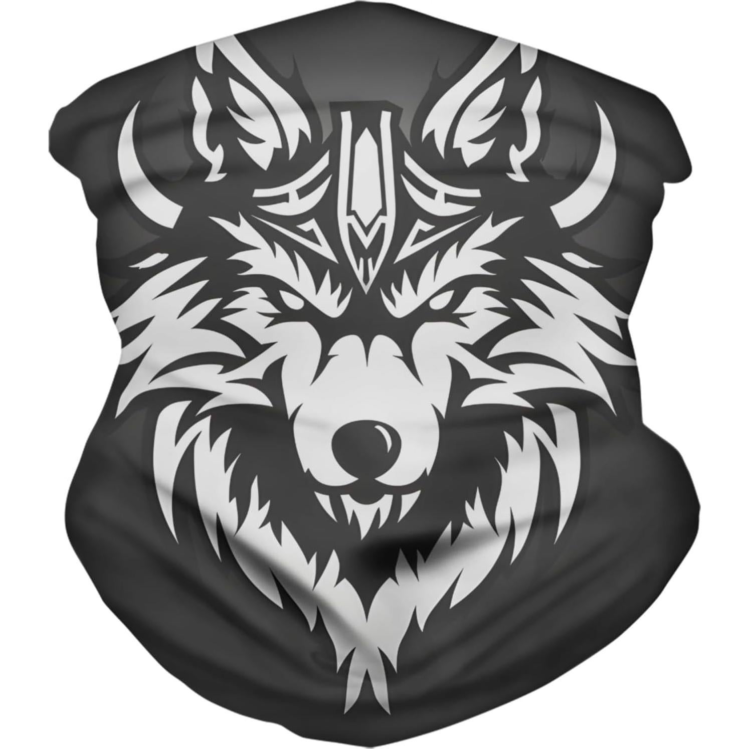 JooMeryer 4PCS Máscaras Faciales Bandana Multifuncionales 25x51cm