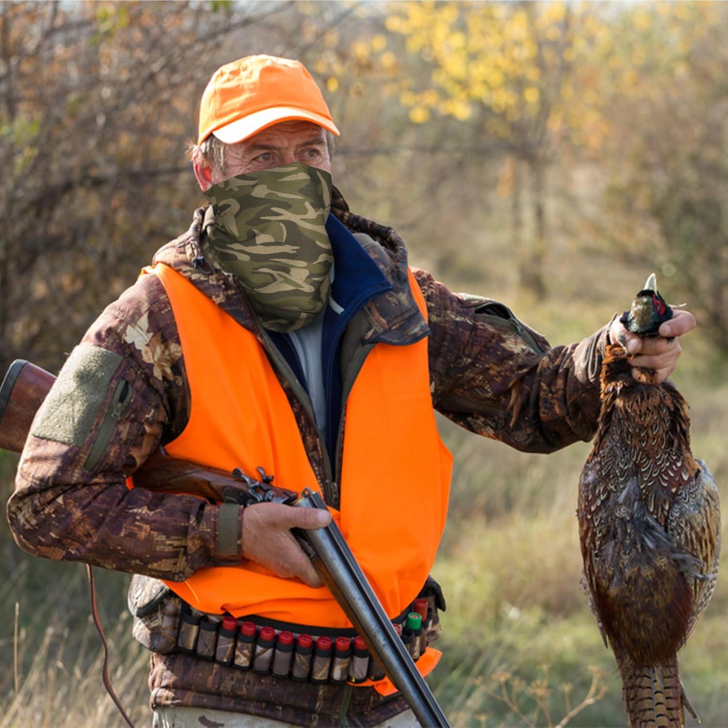 Cubre Cuello Camo Valvphora - Máscara Facial UV para Caza