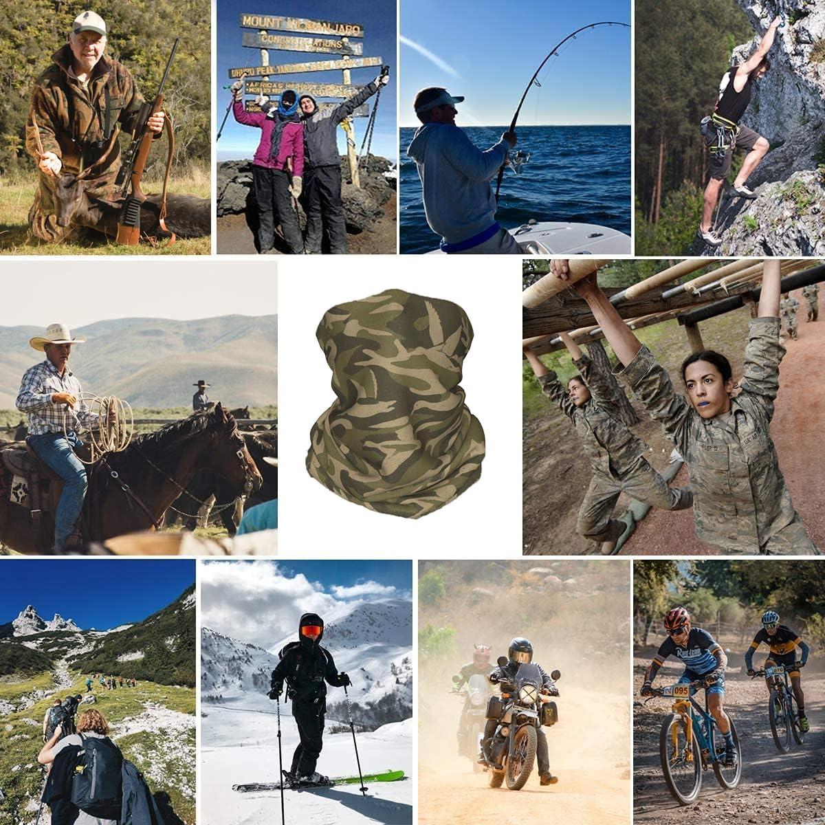 Cubre Cuello Camo Valvphora - Máscara Facial UV para Caza