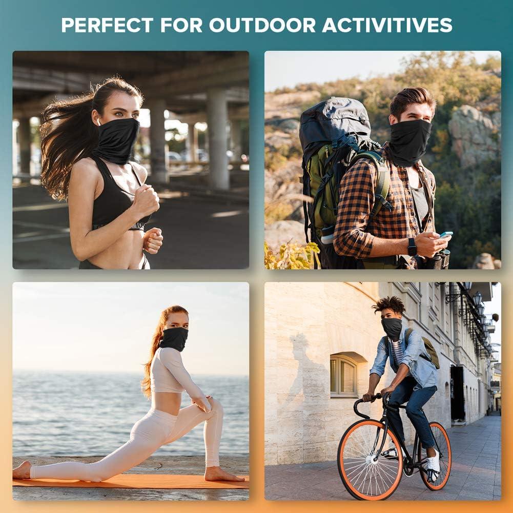 Gaiter de Cuello VULKIT Reutilizable UV para Hombres y Mujeres