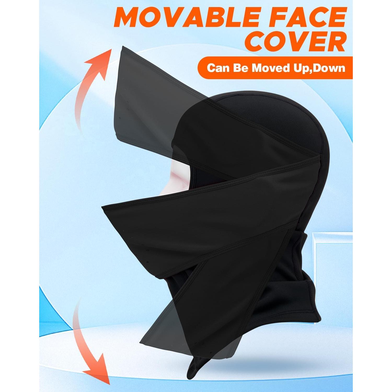 Máscara Balaclava de Forro Polar BEACE para Esquí y Motocicleta