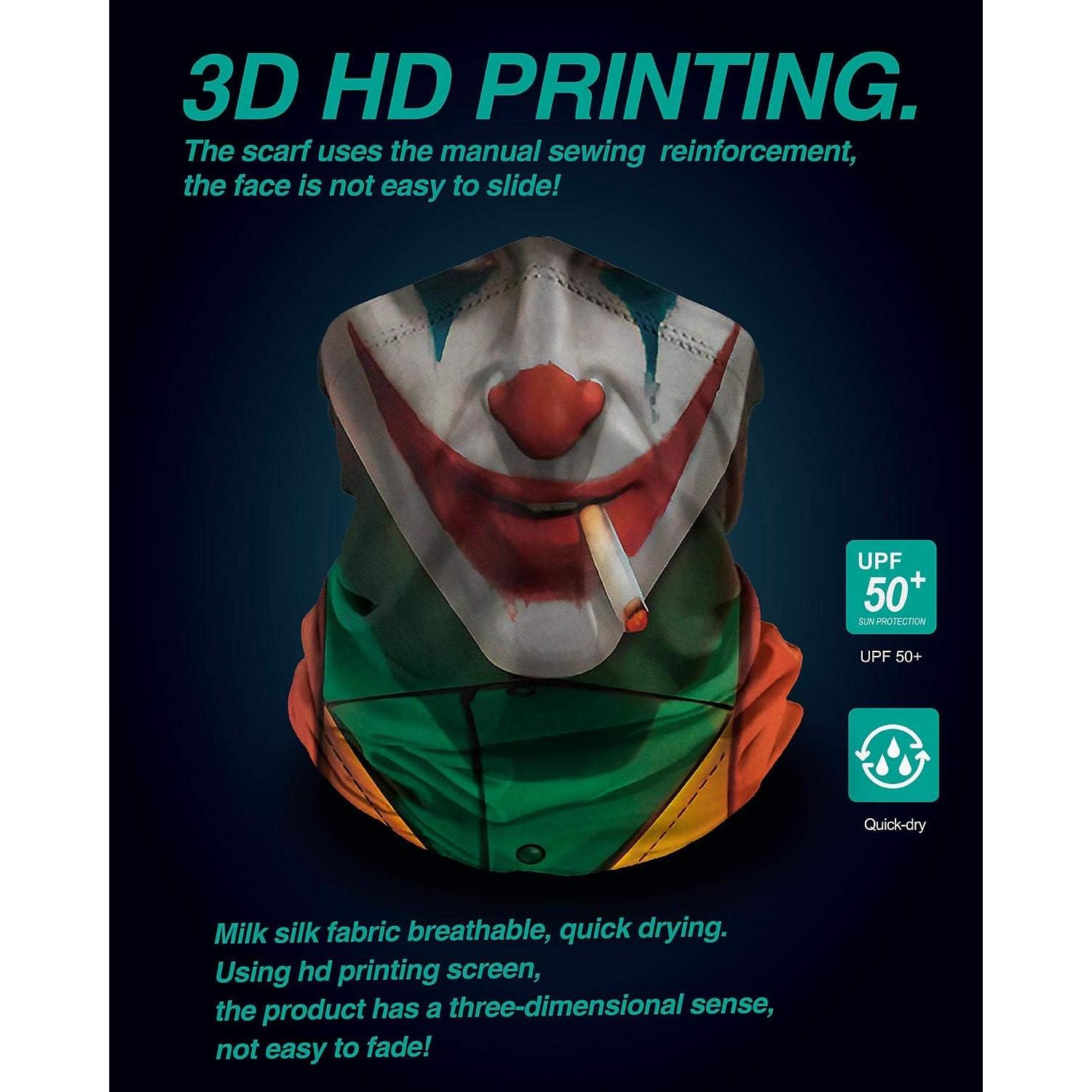 Mascarilla Protectora Reutilizable Gaiter de Cuello Calavera