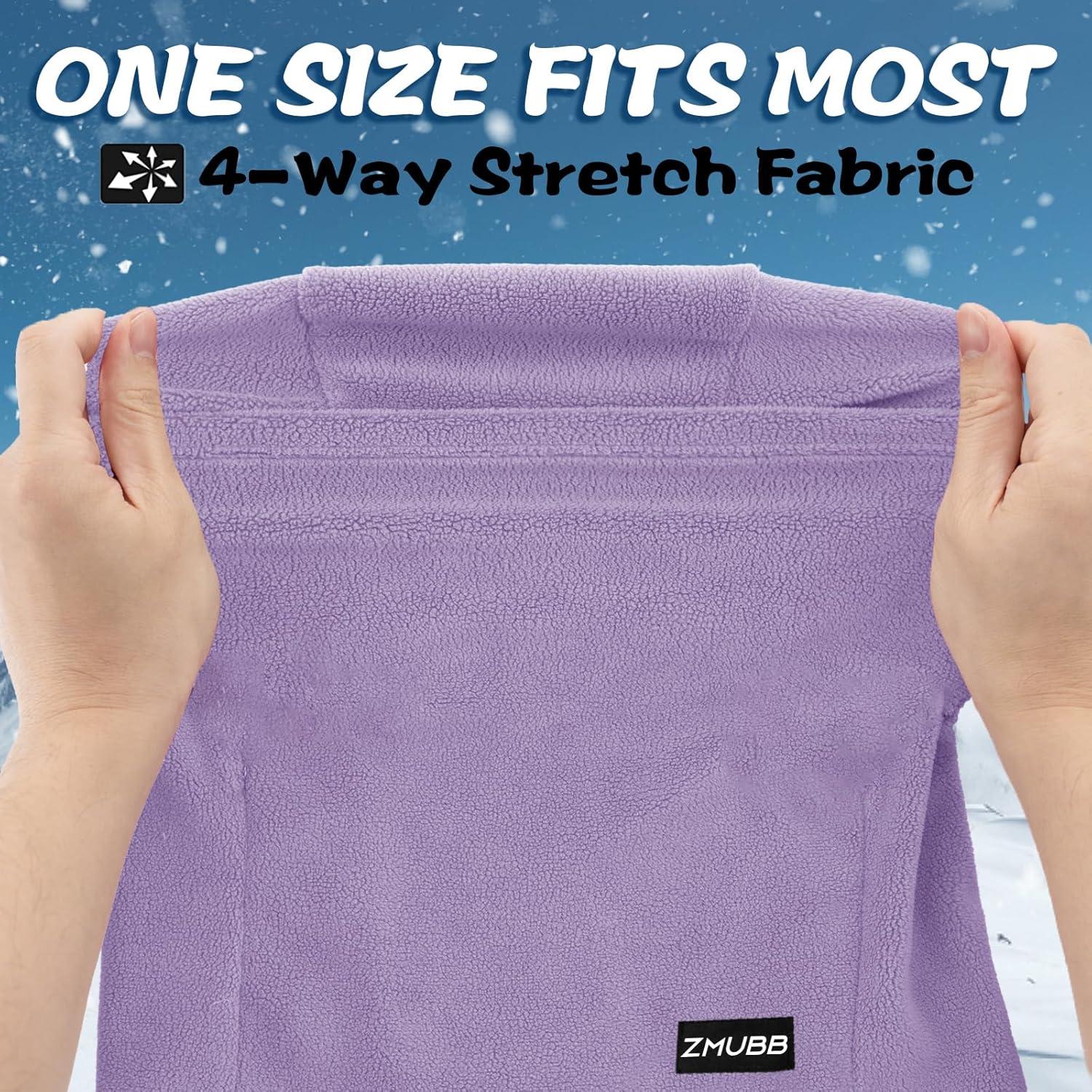 Pasamontañas ZMUBB para Niños - Forro Polar, Talla Única