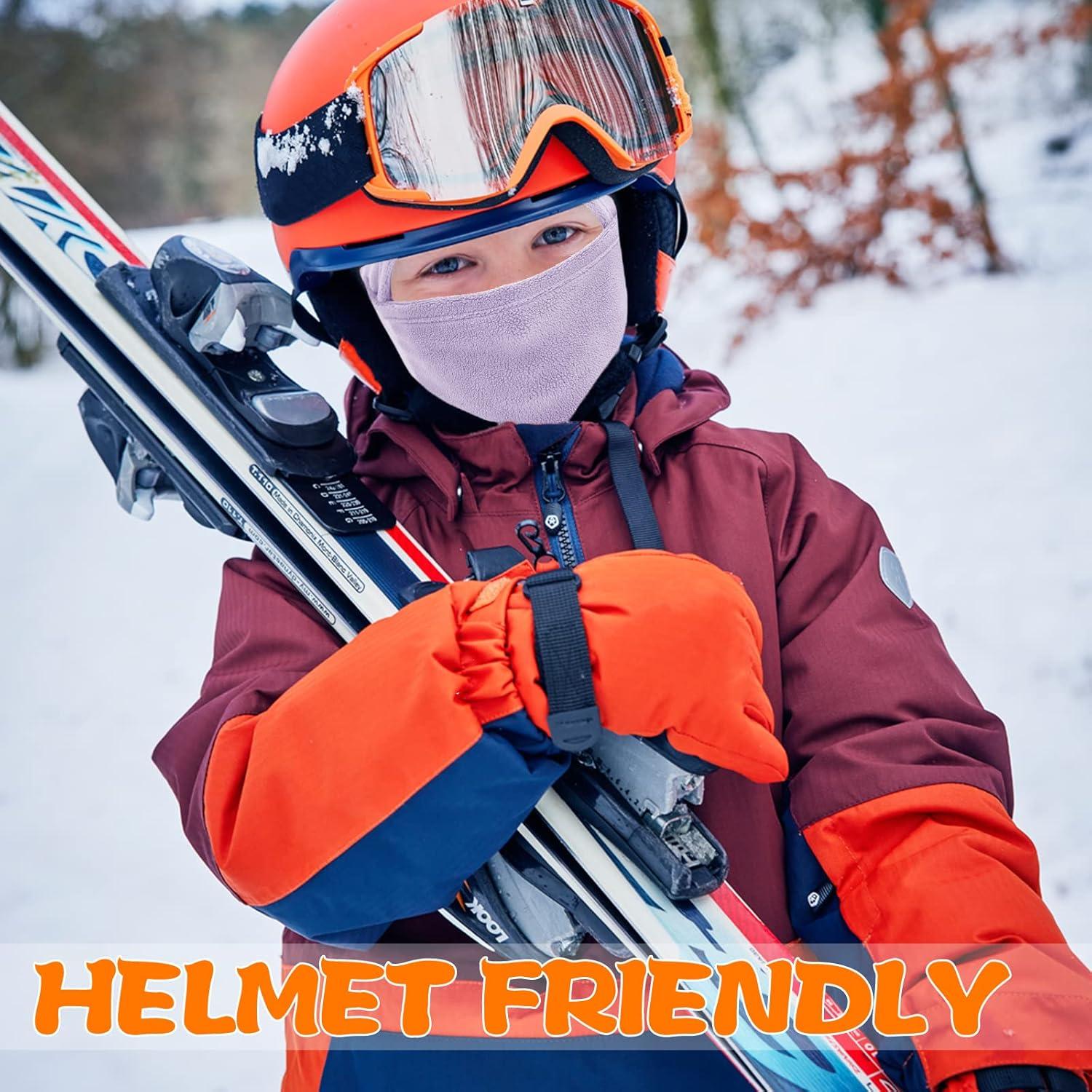 Pasamontañas ZMUBB para Niños - Forro Polar, Talla Única