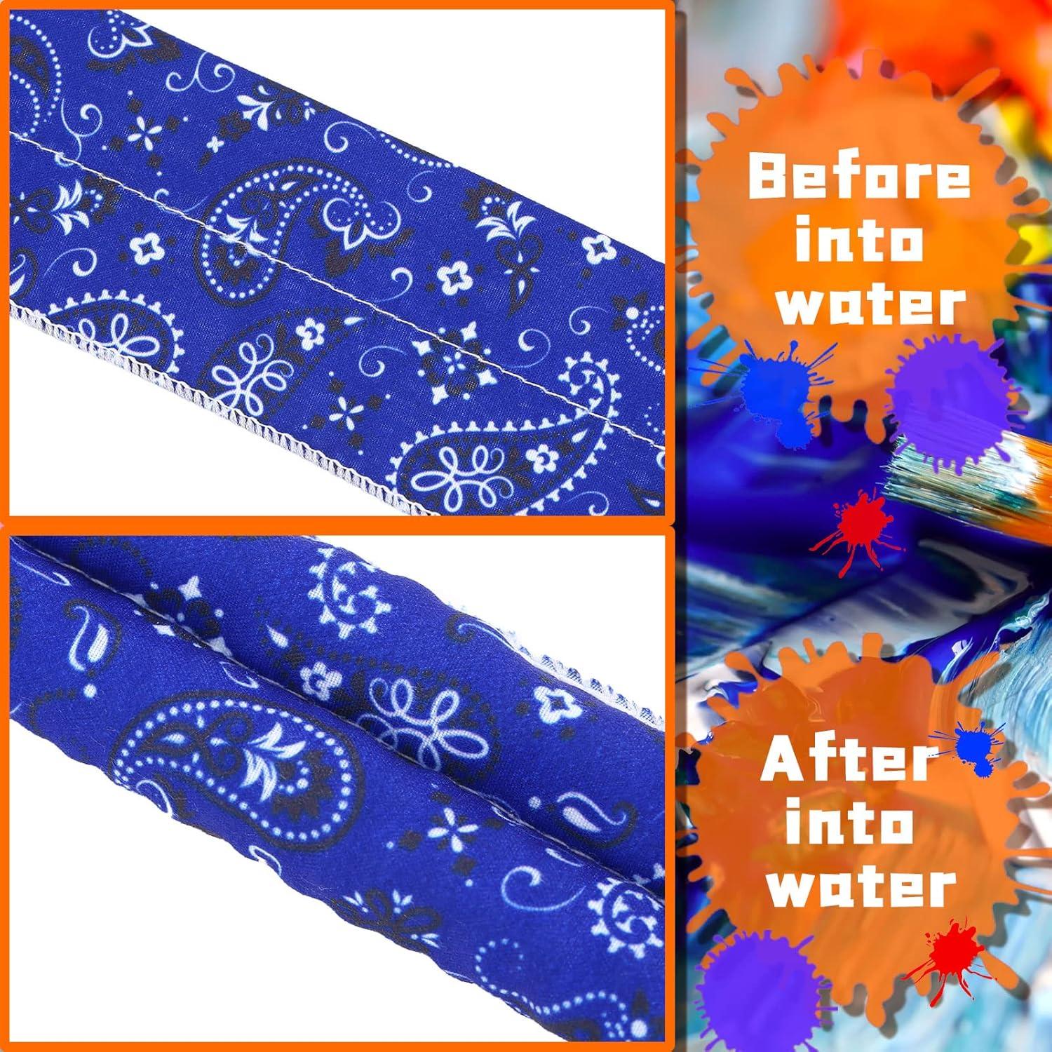 Bufandas Refrigerantes Coume 6 Piezas Floral Verano 93cm