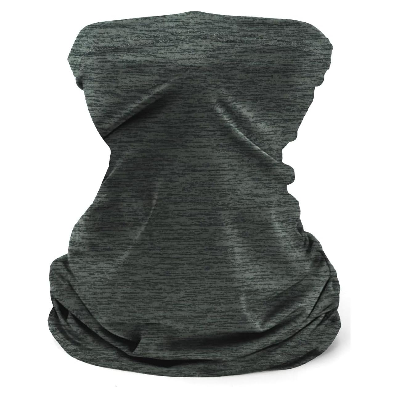 Cubierta de Cuello Solar Unisex Gris Claro - Protección UV y Viento