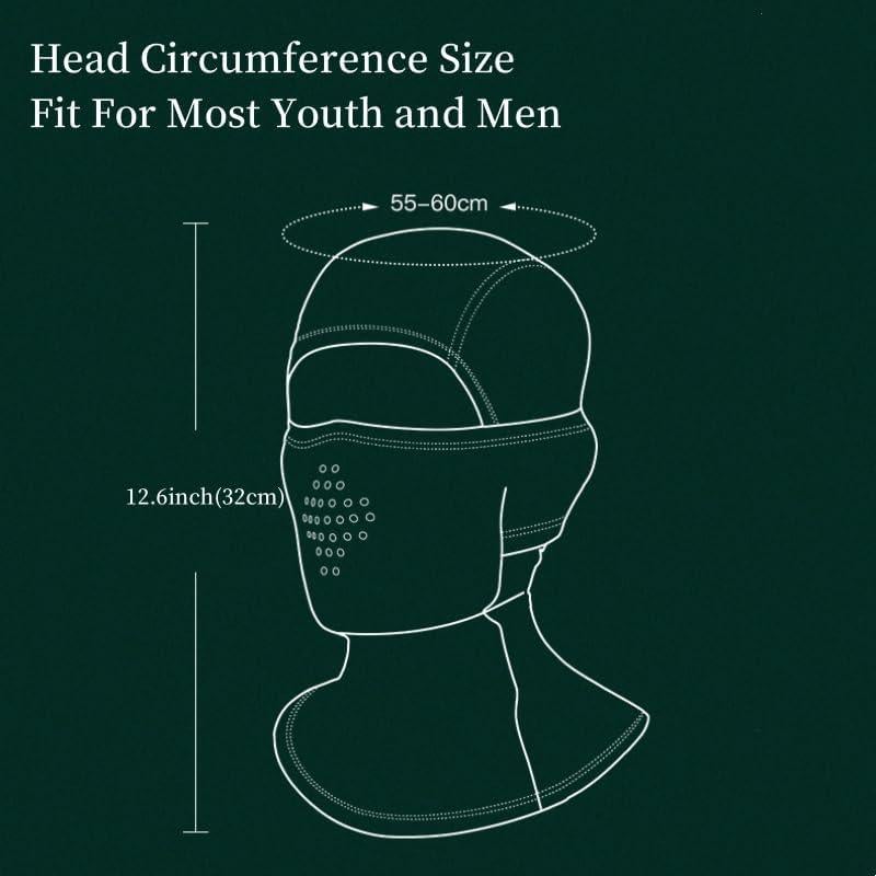 Máscara Balaclava Camo UV para Ciclismo y Motocicleta