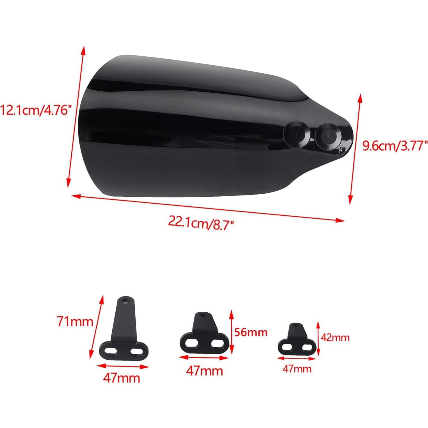 Soporte de Manillar FVMOTO para Harley Touring y Softail 2009+