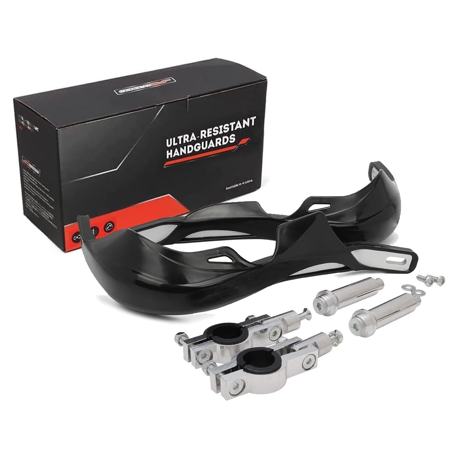 Guardabarros de Motocicleta JFG RACING Negro Universal 7/8" y 1 1/8"